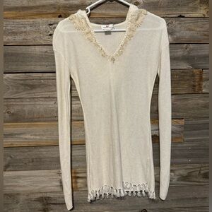 Vineyard Vines Hooded Tunic Dress/ Cover Up